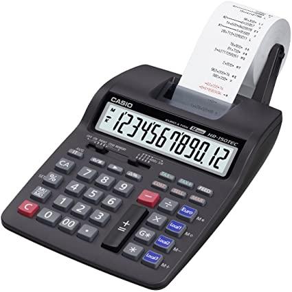 Calculadoras impresoras